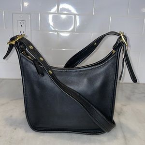 Coach Vintage Janice Legacy Black Crossbody Bag